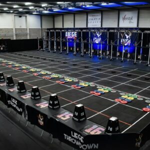 "FitPro-100x100x2" schwarz - Fitness- & Bodenschutzmatte (WIE NEU – NUR 3 TAGE BENUTZT)
